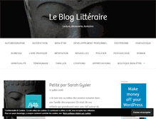 Tablet Screenshot of lebloglitteraire.com